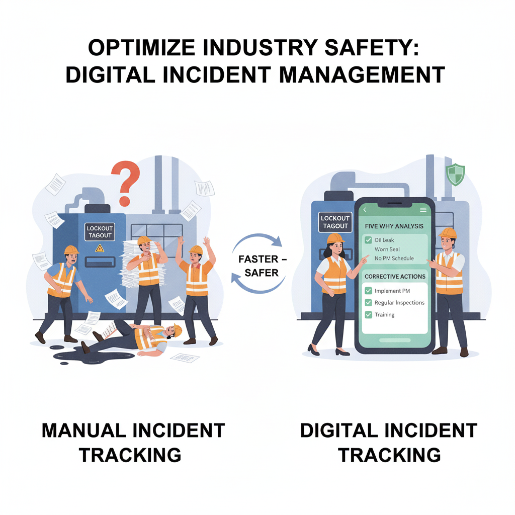 Digital Incident Management System for Manufacturing and Industrial Safety: