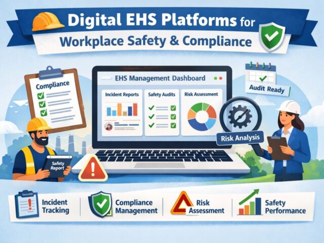 Digital EHS Platforms for Workplace Safety & Compliance
