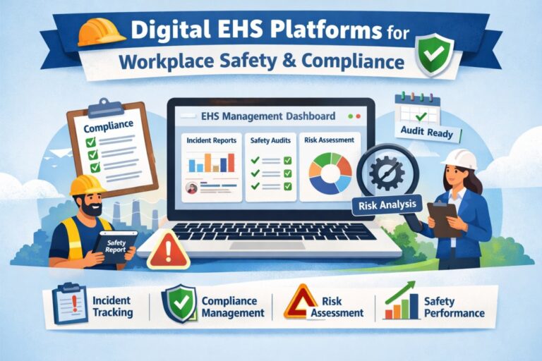 Digital EHS Platforms for Workplace Safety & Compliance