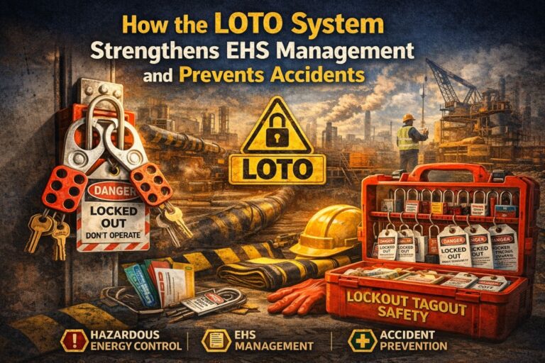 LOTO System for EHS Management & Accident Prevention