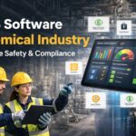 EHS software dashboard for chemical industry safety and compliance