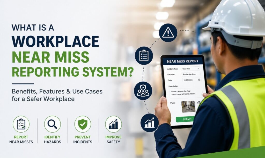 Workplace Near Miss Reporting System: Benefits & Features