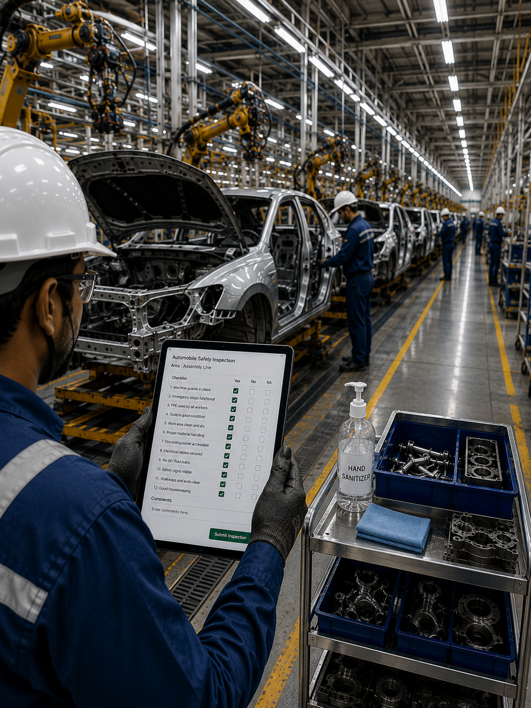 Automotive Manufacturing Safety and Compliance Management