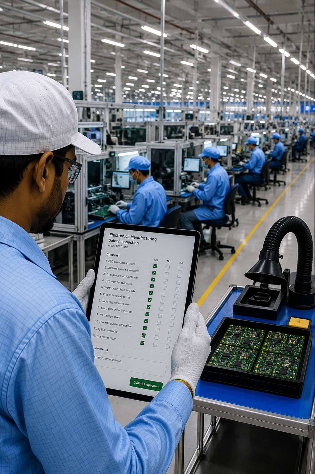 Electronics Manufacturing Safety Management